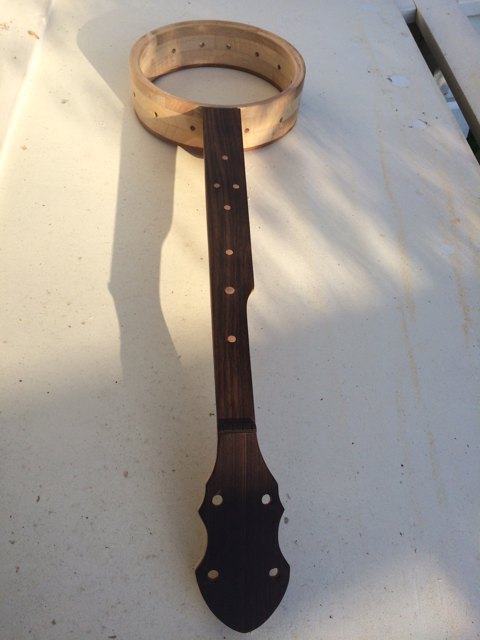 5 Strenget Fretless banjo